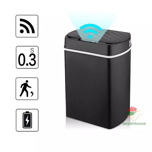 Smart trash can for kitchen House Smart home Dustbin Wastebasket